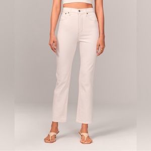 Abercrombie Ultra High Rise Ankle Straight Jean Size 2